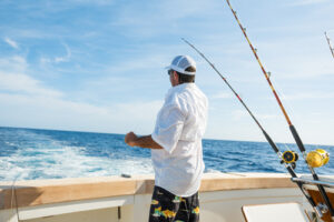 Fishing bait and tackle stores. Saltwater fishing.