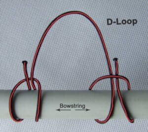 How to tie a d loop