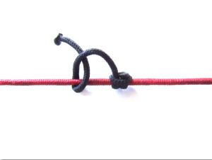 tie knot archery d loop